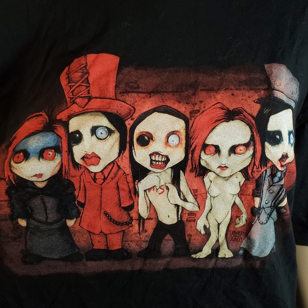 Marilyn Manson Cute T Shirt - Picture 2 of 3